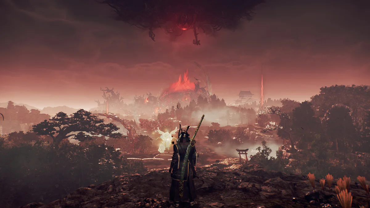Gameplay screenshot illustrating Nioh 3